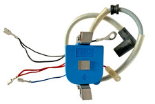 Bobina accensione Saxonette originale PRÜFREX blu avviamento manuale motore Hercules Sachs Sparta
