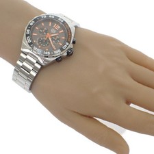 TAG HEUER Formula 1 Chronograph CAZ101AH BA0842 Stainless Steel Mens 9