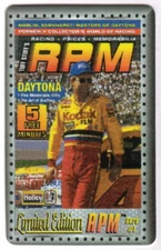 5m RPM Auto Racing Magazine Cover Picturing Sterling Marlin (Kodak) Phone Card