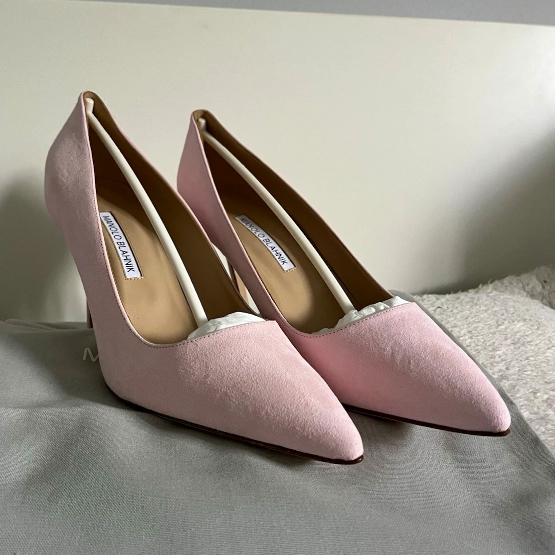 Manolo Blahnik BB Pump Suede Upper Heels for Women for sale | eBay