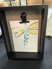 Dragon Fly Watercolor 2.5” X 3.5”