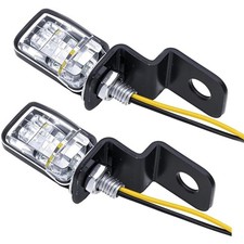 Motorcycle Turn Signals Light, 12V Universal Motorcycle Turning 2PCS
