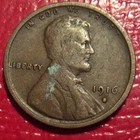 1916-S  LINCOLN CENT  YOU GRADE  E-36 FREE SHIPPING RIM DING