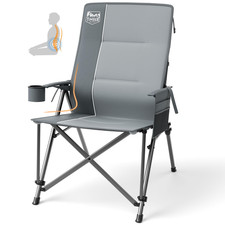 Timber Ridge Oversized Camping Chair Lumbar Support Portable Folding Chair