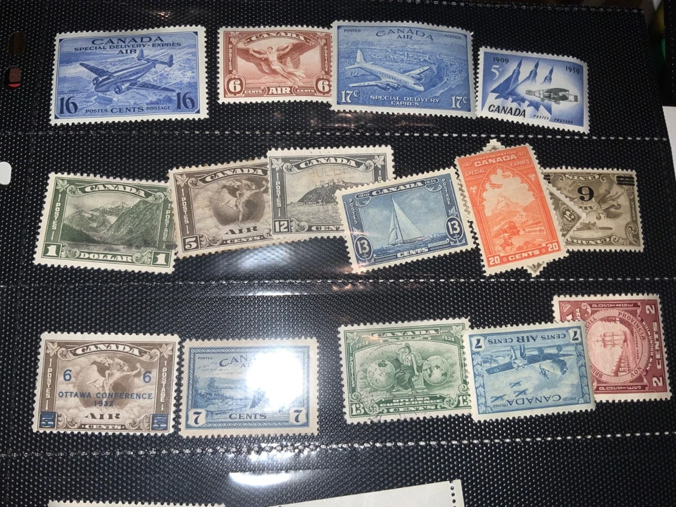 canadian stamp collection 1910 - Image 2 of 4