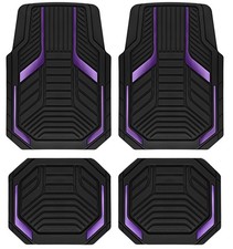 Heavy Duty Rubber Floor Mats Set With Antislip Backing For Suv Sedan Van Heavy Duty Rubber Floor Mats Set With Antislip Backing For Suv Sedan Van