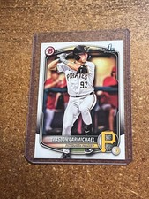 2025 Bowman Draft Baseball 1st Bowman Card # BD-50 Easton Carmichael
