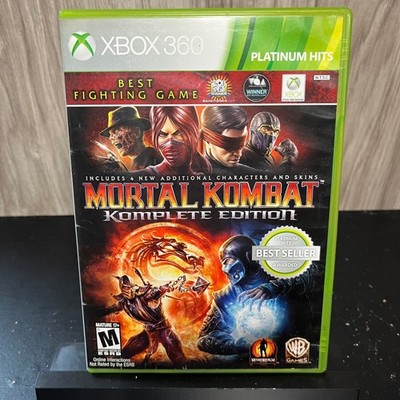 Mortal Kombat Komplete Edition (Microsoft Xbox 360, 2012) Complete
