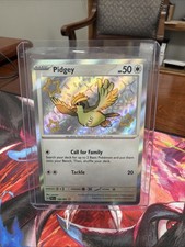 Pokemon Pidgey 196/091 SV: Paldean Fates Holo on eBay
