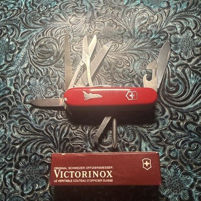 Victorinox Swiss Army Knife NASA Shuttle Red w/ Original Box