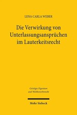 Die Verwirkung von Unterlassungsansprüchen i...