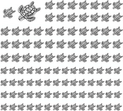 100 pcs Turtle Loose Spacer Beads For Jewelry Making Necklace Bracelet Accessori