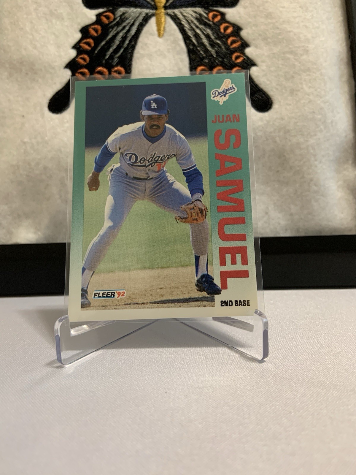 1992 Fleer - Juan Samuel #469