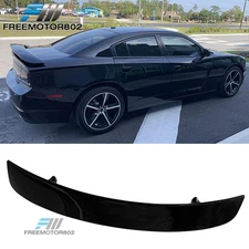 Fits 11-23 Dodge Charger Gloss Black OE Style Rear Trunk Spoiler Wing Lid ABS