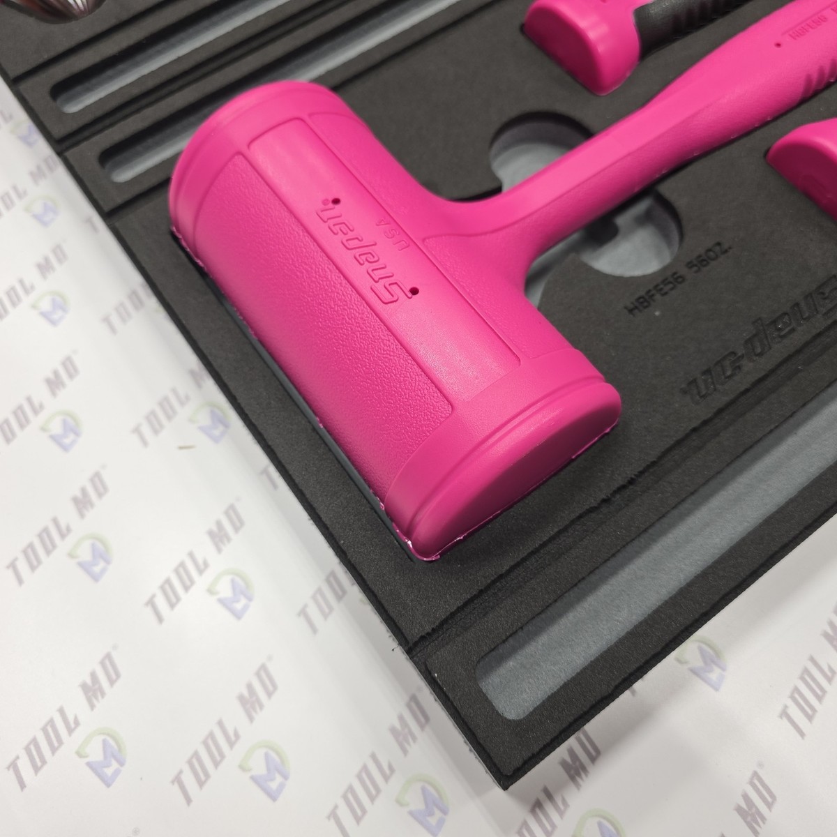 HAMMER HEAD Sharapa 220P ピンク Snap-on Tools 6pc ELECTRIC PINK Dead Blow Hammer Set HBBD301FEP