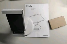 Bouncepad Eddy Tablet & iPad Stand for Business fits Most 7-13" Tablets, White 