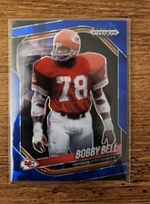 2025 Panini Prizm Black Bobby Bell 125/125 Blue Cracked Ice #73 Chiefs BOOKEND!!
