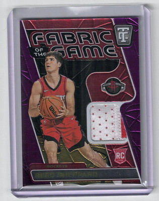  2024-25 Panini Totally Certified Mirror Purple /99 Reed Sheppard #FGR-RDS RC 