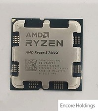 AMD Ryzen 5 7600X Desktop Processor - 6-cores - 32M Cache - 100-000000593