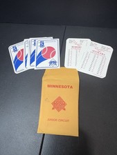 APBA Baseball Junior Circuit 1996 Minnesota Team Set Vintage Tabletop Game