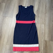 Carmen Marc Valvo Women's Chic Sleeveless Knit Dress Size L