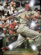 Stan Musial Autograph Signed 8x10 PHOTO St. Louis Cardinals HOF JSA Certified