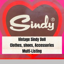 Vintage Sindy Doll Accessories Shoes Parts Clothes Pedigree Toys MULTI LISTING