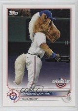 2022 Topps Opening Day Mascots Rangers Captain #M-22 ut4