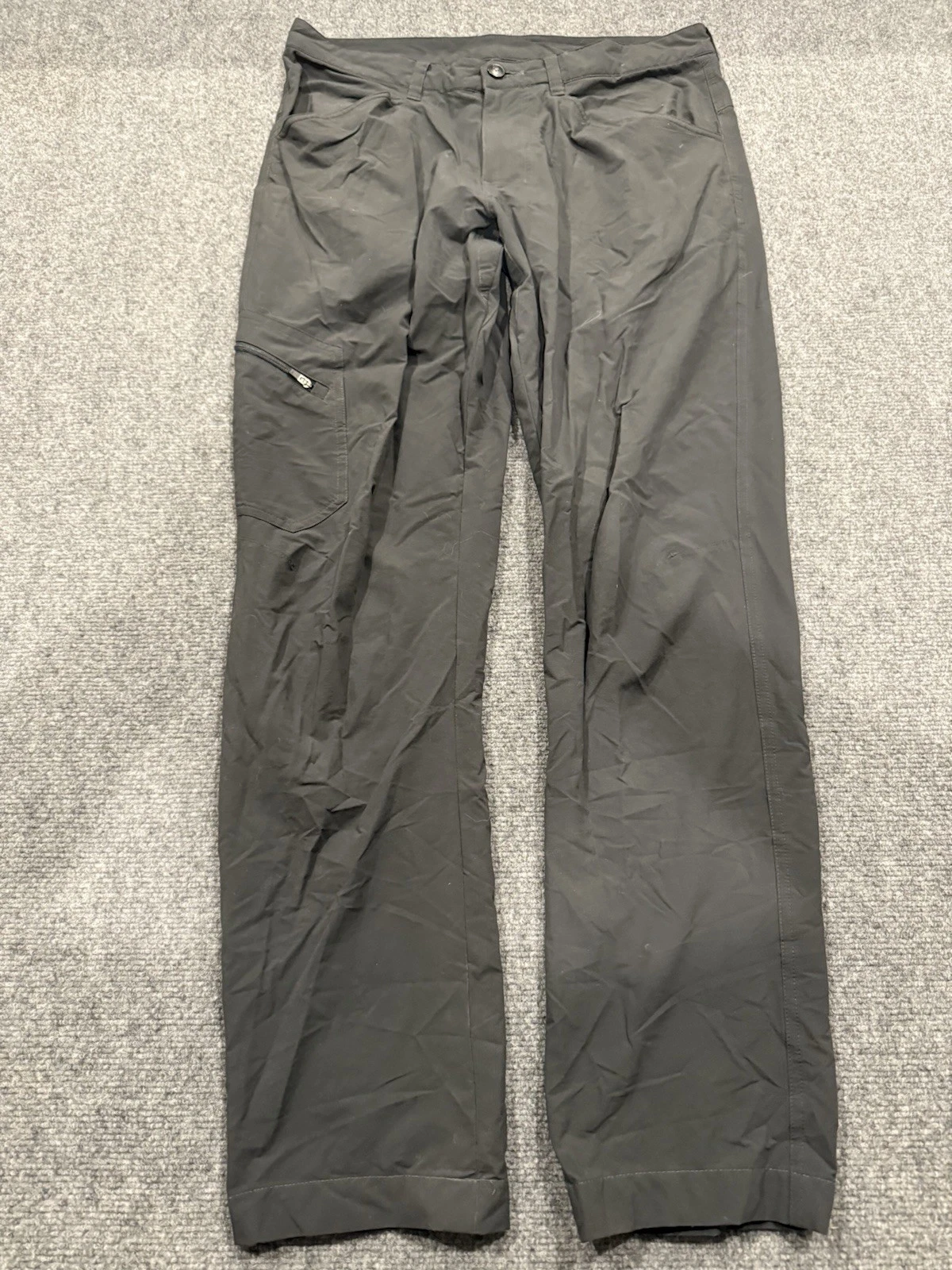 Patagonia Pants Mens 33 Gray Rock Craft Hike Utility Workwear Camp 33x30 KE9
