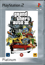 Grand Theft Auto III ( PlayStation 2 Platinum) PS2 Spiel gebraucht (Eng) - CIB