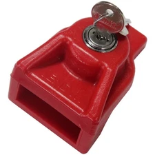 JENDYK 3KJL4 Gladhand Lock, Not Keyed Alike 3KJL4