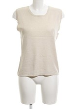 S.MARLON Canotta all’uncinetto Donna Maglia slipover Taglia IT 46 crema