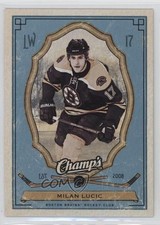 2009-10 Upper Deck Champ's Milan Lucic #6 8tn