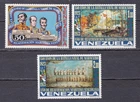 VENEZUELA #1037-1039 MNH 150th ANNIV. OF THE BATTLE OF MARACAIBO