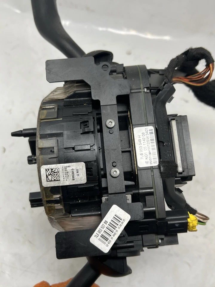 Volkswagen Touareg 2006 limpiaparabrisas indicador tallo interruptores y squib 7L6953549H (48) Foto 4 de 4