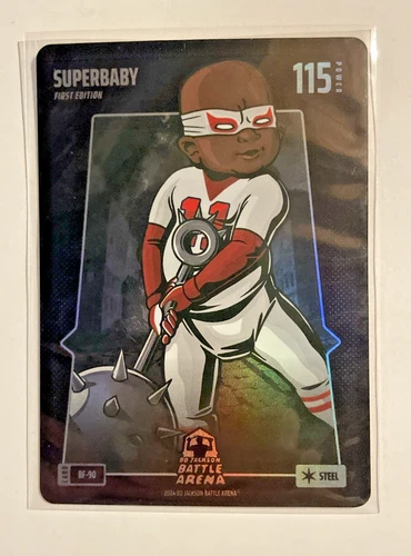 Rafael Devers 2024 Bo Jackson Battle Arena SuperBaby Battle Foil Steel Card!!