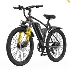 26" Electric Bike for Adults, 400W Motor with 36V Removable Battery 45MPH E-Bike