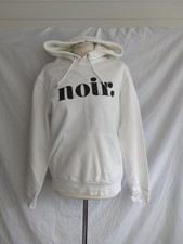ELEVEN LOVES WOMENS WHITE HOODIE SIZE S EXCELLENT CONDITION