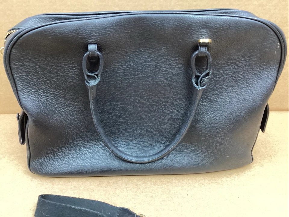 Maletín Salvatore Ferragamo E0-215818 CUERO NEGRO VINTAGE Foto 4 de 4