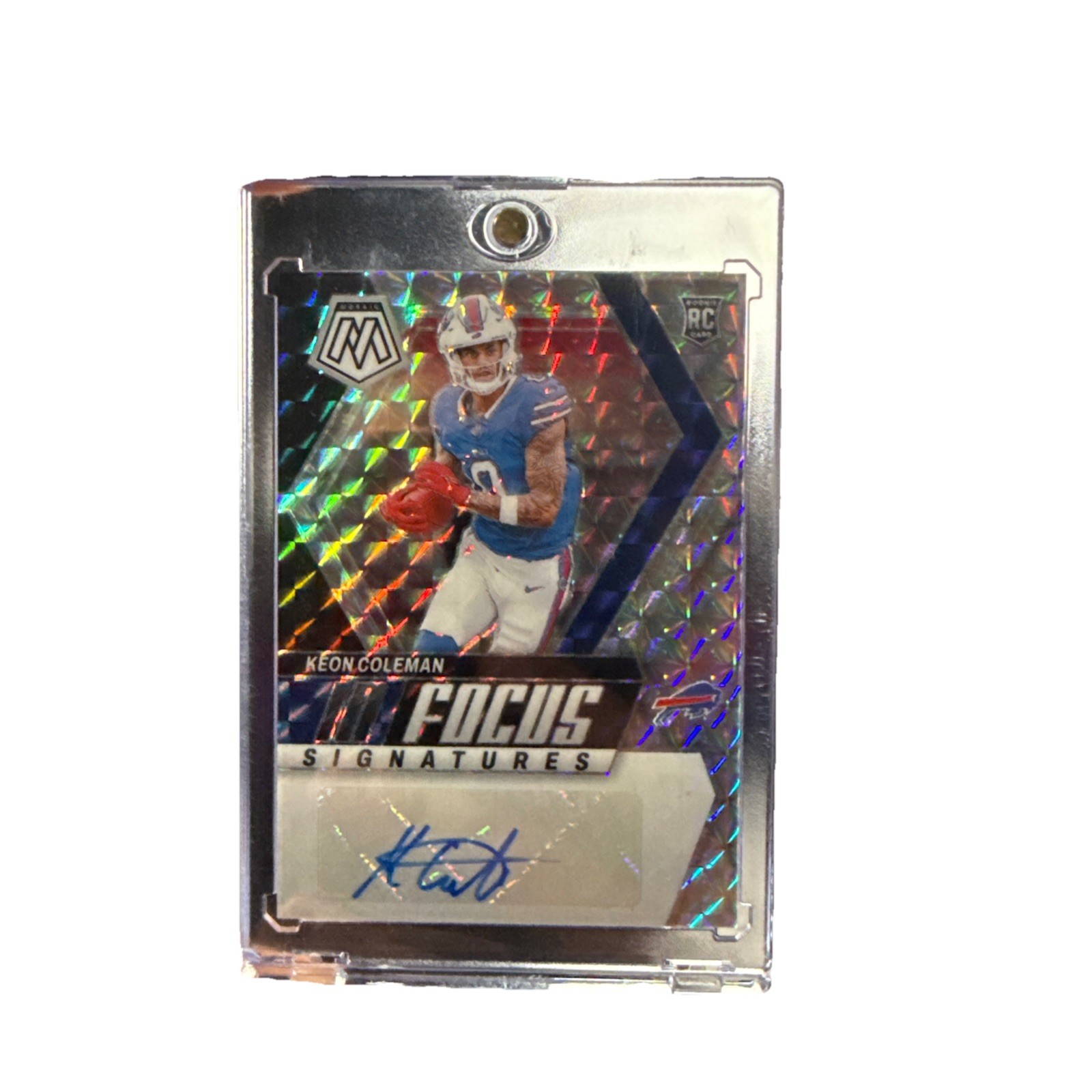 2024 Panini Mosaic - In Focus Signatures Keon Coleman #IF-KCN (AU, RC)