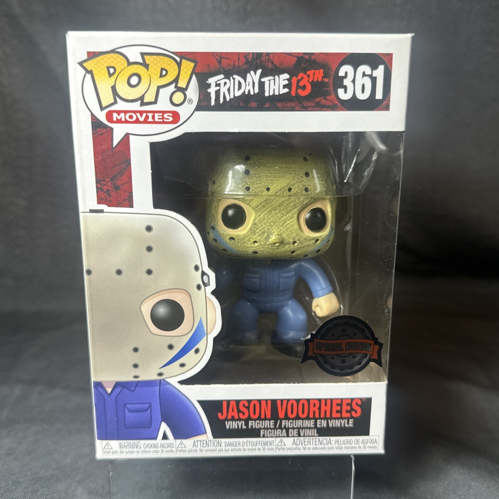 Funko Pop Friday the 13th - JASON VOORHEES #361 - Hot Topic Limited Exclusive