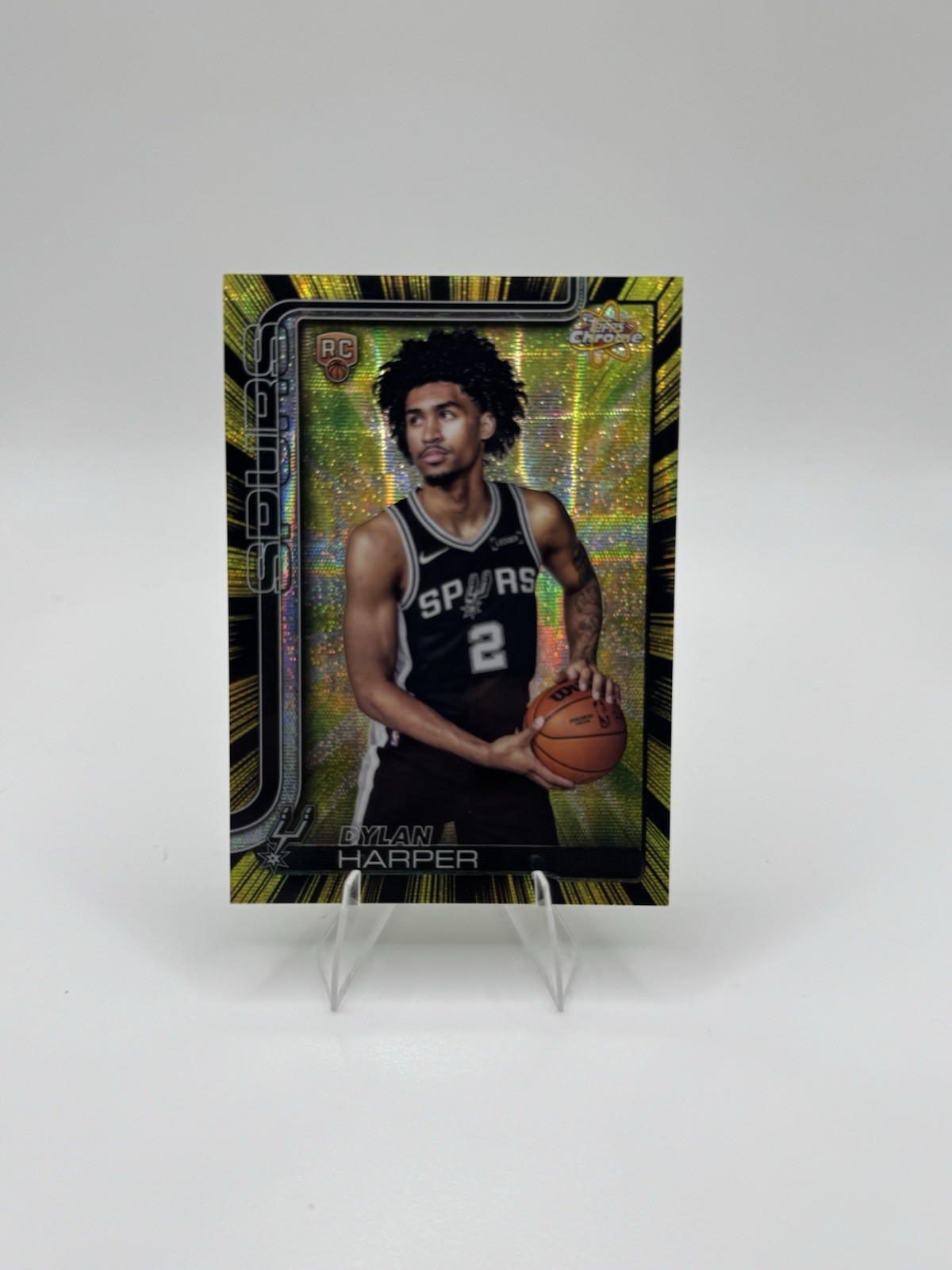 Dylan Harper 2025 Topps Chrome #RR-2 Radiating Rookies /(SSP