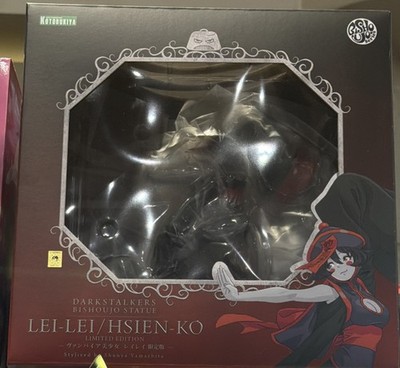 EVO exclusive Kotobukiya Darkstalkers Lei-Lei Hsien Ko Bishoujo Statue Fig Lmtd.