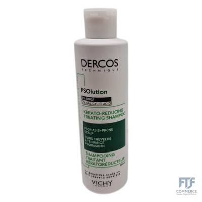 Vichy Dercos Psolution Pflegeshampoo: Beruhigendes Pflegeshampoo mit 5 % Urea ge