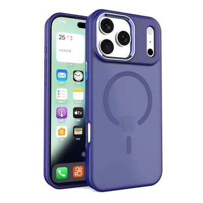 Skin Feel Matte MagSafe Case für Apple iPhone 17 16 15 14 13 Pro Max Plus Air