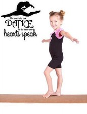 Dance Wall Decal - Dancing Vinyl Removable Sticker 20"x20" Dance4