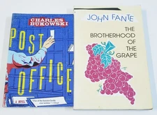 Lot 4 BUKOWSKI FANTE NOVELS BROTHERHOOD WOMEN POST OFFICE DIRTY OLD MAN PB'S