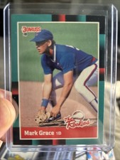 1988 Donruss The Rookies - Mark Grace #1 (RC)