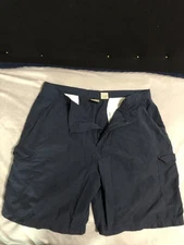 Mens  Cargo Shorts, size 40x10  Destination: 10,000 Above Sea Level, Dark Blue