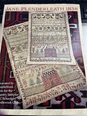 Needle Work Press Creation.  Cross Stitch Sampler Kit 